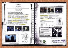 Deus Ex PC Original 2002 Print Ad Authentic Eidos Video Game Promo