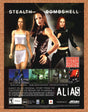 Alias PS2 Original 2004 Ad Authentic Jennifer Garner ABC Video Game Art Promo
