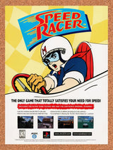 1998 Speed Racer PS1 Original Advertisement / Retro Wall Art v3