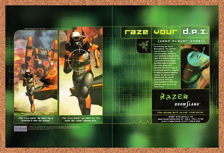 1999 Battlezone 2 Combat Commander Razer Boomslang Original Ad / Wall Art v3