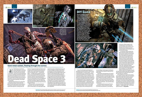 2012 Dead Space 3 Xbox 360 Original Advertisement / Retro Wall Art v5