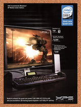 2007 Battlefield 2142 Dell XPS 710 Original Advertisement / Retro Promo v5