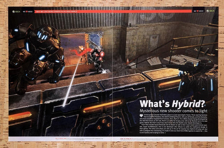 2011 Hybrid Xbox 360 Original Advertisement / Retro Wall Art v1