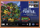 TMNT Ninja Turtles 2 BattleNexus PS2 Original 2005 Ad Authentic Video Game Promo