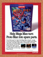 1992 Mega Man 5 NES Original Advertisement / Retro Wall Art v1
