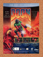 Doom GBA Gameboy Advance Original 2003 Ad Authentic id Software Video Game Promo