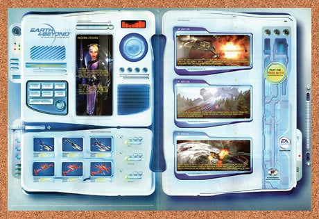 Earth & Beyond PC Original 2002 Vintage Ad - Video Game Art Promo
