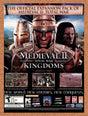 2007 Medieval II Total War Kingdoms Expansion PC Original Ad / Retro Wall Art v1