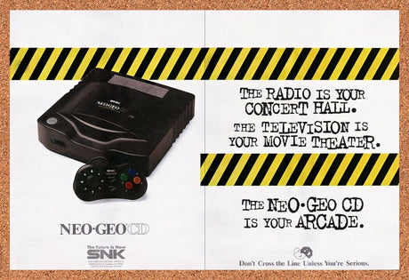 1995 Neo Geo Console Original Advertisement / Retro Wall Art v5