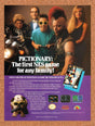 1990 Pictionary SNES Original Advertisement / Retro Promo v1