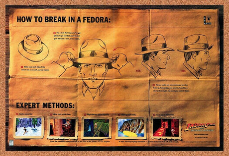 Indiana Jones Infernal Machine Original 2002 Ad Authentic Video Game Promo v2