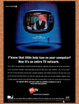 1998 Gamespot TV ZDTV Original Advertisement / Retro Promo v2