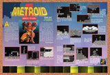 1992 Metroid 2 The Return Of Samus Game Boy Original Ad / Retro Wall Art v1