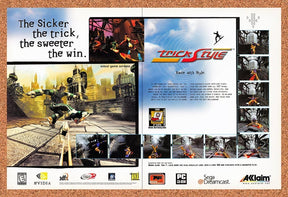 1999 TrickStyle Dreamcast Original Advertisement / Retro Promo v1