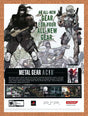 Metal Gear Acid PSP Original 2006 Ad Authentic PlayStation Video Game Promo