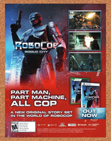 Robocop Rogue City PS5 Original 2023 Ad - Video Game Promo
