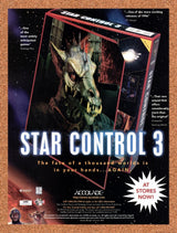 1996 Star Control 3 PC Original Advertisement / Retro Promo v3
