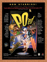 1996 PO'ed PS1 Original Advertisement / Retro Wall Art v1