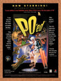 1996 PO'ed PS1 Original Advertisement / Retro Wall Art v1