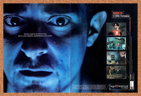 Resident Evil Code Veronica Dreamcast Original 2002 Vintage Ad - Game Promo