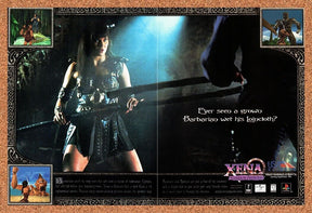 1999 Xena Warrior Princess PS1 Original Advertisement / Retro Wall Art v1