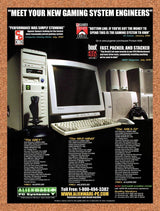 1998 Alienware Area -51 Original Advertisement / Retro Wall Art v24