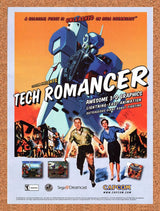 Tech Romancer Dreamcast Original 2000 Vintage Ad - Video Game Promo