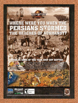 2004 Rise Of Nations PC Original Advertisement / Retro Promo v3