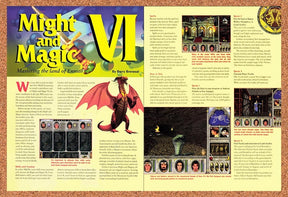 1998 Might And Magic VI The Mandate Of Heaven PC Original Ad / Promo vr2