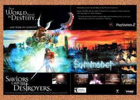 2001 Summoner PS2 Original Advertisement / Retro Promo v4
