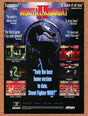 1994 Mortal Kombat II SNES Original Advertisement / Retro Wall Art v1