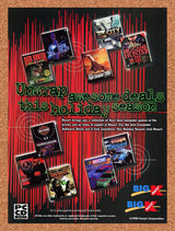 K-Mart PC Games Original 1999 Ad Authentic Retail Retro Video Game Promo