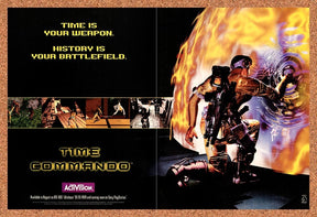 1996 Time Commando PC Original Advertisement / Retro Promo v4
