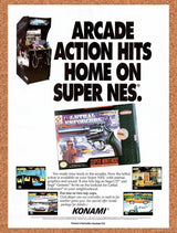 1994 Lethal Enforcers SNES Original Advertisement / Retro Wall Art v1