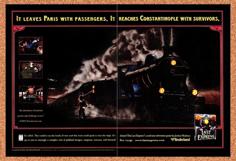 1997 Last Express PC Original Advertisement / Retro Promo v1