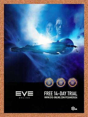 2006 EVE Online PC Original Advertisement / Retro Promo v6