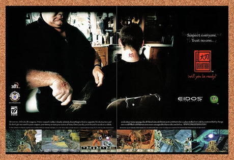 1999 Daikatana PC Original Advertisement / Retro Wall Art v2