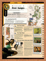 1999 Tomb Raider III Adventures Of Lara Mission 3 River Ganges Original Ad vr4