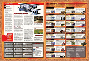 1999 Twisted Metal III Car Statistics Original Advertisement / Retro Promo vr3