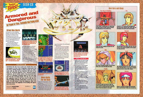1994 Vay Sega CD Original Advertisement / Retro Wall Art v2