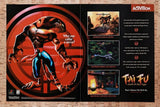 1998 Tai Fu Wrath Of the Tiger PS1 Original Advertisement / Retro Wall Art v1