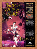 1997 Drachen Zor Cancelled PC Game Original Advertisement / Retro Promo v2