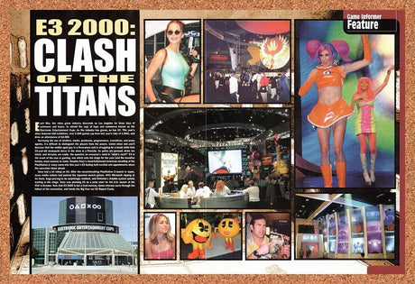 E3 2001 Expo Original 2001 Vintage Ad - Video Game Wall Art Promo