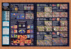 1994 King Of The Monsters 2 Genesis Original Advertisement / Retro Wall Art v1