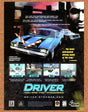 1999 Driver You Are The Wheelman PC Original Advertisement / Retro Promo v3