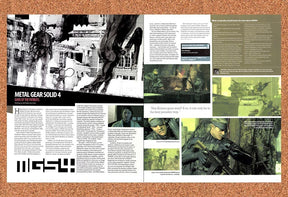 2005 Metal Gear Solid 4 Guns Of The Patriots PS3 Original Ad / Promo vr2