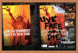 Freedom The Battle For Liberty Island PS2 Original 2003 Vintage Ad - Game Promo