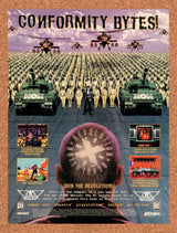 1996 Revolution X SNES Original Advertisement / Retro Wall Art v1