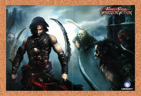 Prince of Persia Warrior Within PS2 Original 2005 Ad Authentic Game Promo