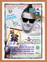 1992 MC Kids NES Original Advertisement / Retro Wall Art v1